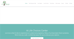 Desktop Screenshot of lifechoicescenter.org