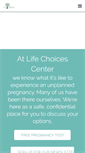 Mobile Screenshot of lifechoicescenter.org